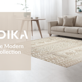 Cozy Textured Diamond Design(Beige)