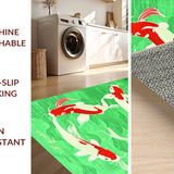 Charming Nautical Fish Motif(Green)