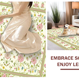 Pastel Wildflower Print Design(Beige)