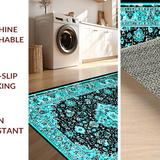 Whimsical Tiled Vintage Look(Blue)