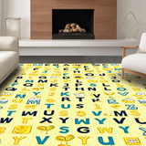 Interactive Cheerful Text Arrangement(Yellow)