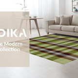 Artistic Olive and Gray Mosaic(Green)