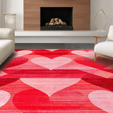 Luxurious Plush Heart Decoration(Red)