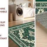 Vintage Floral Tiled Design(Green)