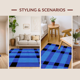 Cozy Vintage Plaid Collection(Blue)