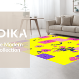 Funky Retro Rainbow Vibe(Yellow)