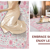 Charming Floral Medley Aesthetic(White)