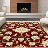 Graceful Intricate Border Accent(Red)