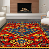Whimsical Colorful Zigzag(Red)