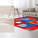 Contemporary Bright Swirl Aesthetics(Red)