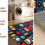 Chic Humorous Monochrome Design(Blue)