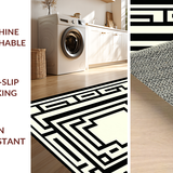 Refined Neutral Tones Ogee Style(Black)