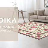 Trendy Neutral Tiled Design(Ivory)