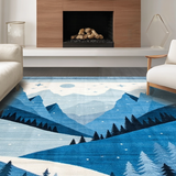 Dreamy Light Blue Rustic Appeal(Blue)