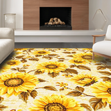 Charming Textured Sunflower Design(Yellow)