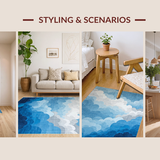 Chic Subtle Gradient Effect(Blue)