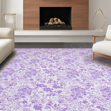 Ultra Soft Area Rug, Non Slip, Stain Resistant, Washable Area Rugs for Living Room, Bedroom, Serene Non-Slip Shaggy Appeal(Purple)