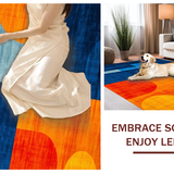 Elegant Symmetrical Color Play(Blue)