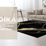 Artistic Luxe Gold and Charcoal(Black)