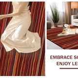 Contemporary Vivid Stripe Blend(Red)