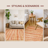 Charming Rustic Braided Composition(Beige)