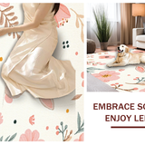 Playful Nature Inspired Spring Design(Ivory)