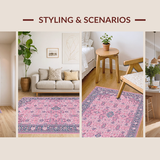 Cozy Traditional Trellis Style(Pink)