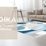 Ultra Soft Area Rug, Non Slip, Stain Resistant, Washable Area Rugs for Living Room, Bedroom, Vibrant Nursery Shaggy Appeal(Blue)