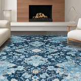 Charming Vintage Botanical Design(Blue)