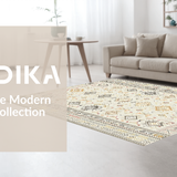 Contemporary Neutral Crochet Motif(Beige)