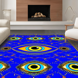 Transitional Cozy Patterned Surface(Blue)
