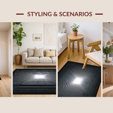 Elegant Fluffy Vortex Optical Art(Black)