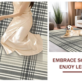 Chic Modern Geometric Contrast(Beige)