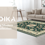 Eclectic Floral Vintage Harmony(Green)