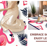 Elegant Coastal Flamingo Motif(Pink)