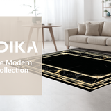 Elegant Marble Inspired Geometry(Black)