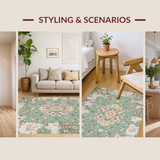 Chic Distressed Leaf(Green)