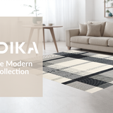 Artistic Ogee Design in Monochromatic Palette(Black)