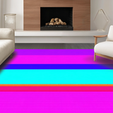 Ultra Soft Area Rug, Non Slip, Stain Resistant, Washable Area Rugs for Living Room, Bedroom, Dynamic Contemporary Fluffy Finish(Purple)