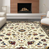 Neutral Hued Vintage Trellis(Beige)