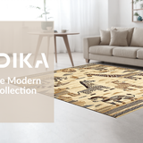 Reversible Nature Inspired Baby Mat(Beige)
