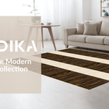 Ultra Soft Area Rug, Non Slip, Stain Resistant, Washable Area Rugs for Living Room, Bedroom, Vibrant Playful Animal Design(Beige)