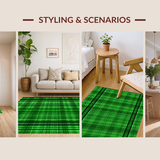Chic Modern Tartan Style(Green)