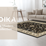 Cozy Earthy Tones Tiled Effect(Black)