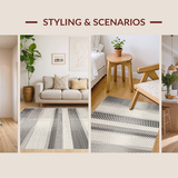 Earthy Chic Tiled Design(Gray)