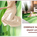 Fresh Grass Green Abstract Aesthetic(Green)