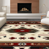 Warm Red and Brown Tapestry(Red)