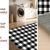 Minimalist Neutral Tartan Appeal(Black)