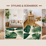 Elegant Leafy Tropical Artistry(Green)