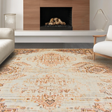 Dynamic Colorful Ogee Design(Beige)